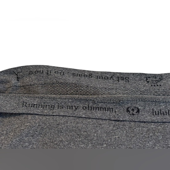 Women’s Lululemon Gray Swiftly Racerback Tank Top: Size 10 - Picture 7 of 8